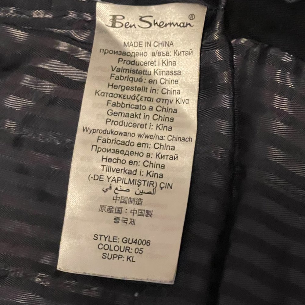 Ben Sherman Jacket Size Small Style GU4006 - Picture 5 of 5